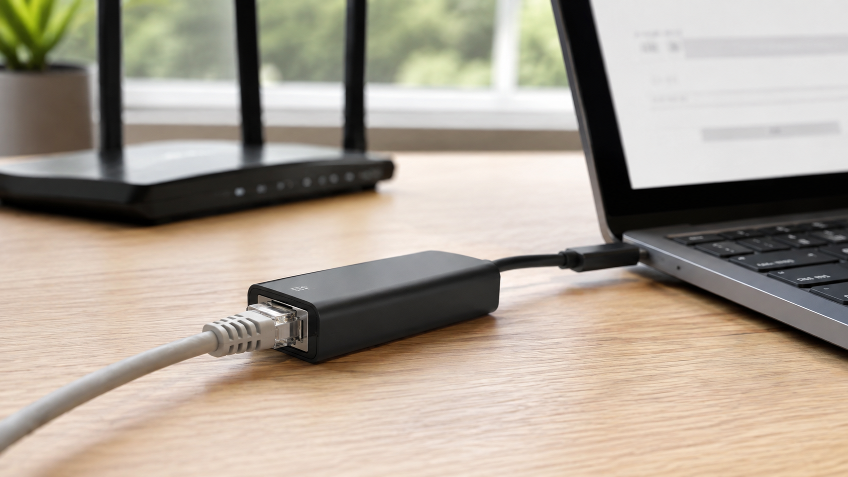 Adaptor USB-C la Ethernet: ce verifici înainte să aștepți 1 Gbps